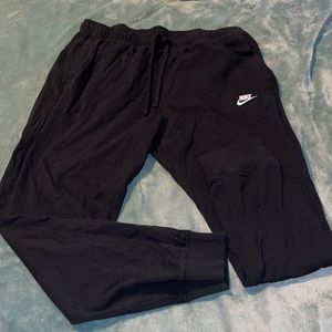 Black Nike jogger sweat pants XL
